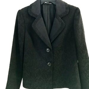 Sigrid Olsen floral brocade blazer